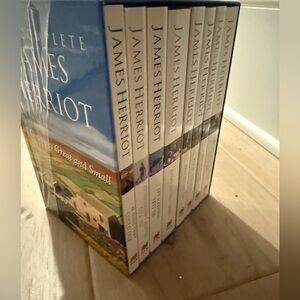 Set of James Harriot , all creatures, great and small vet, veterinary books